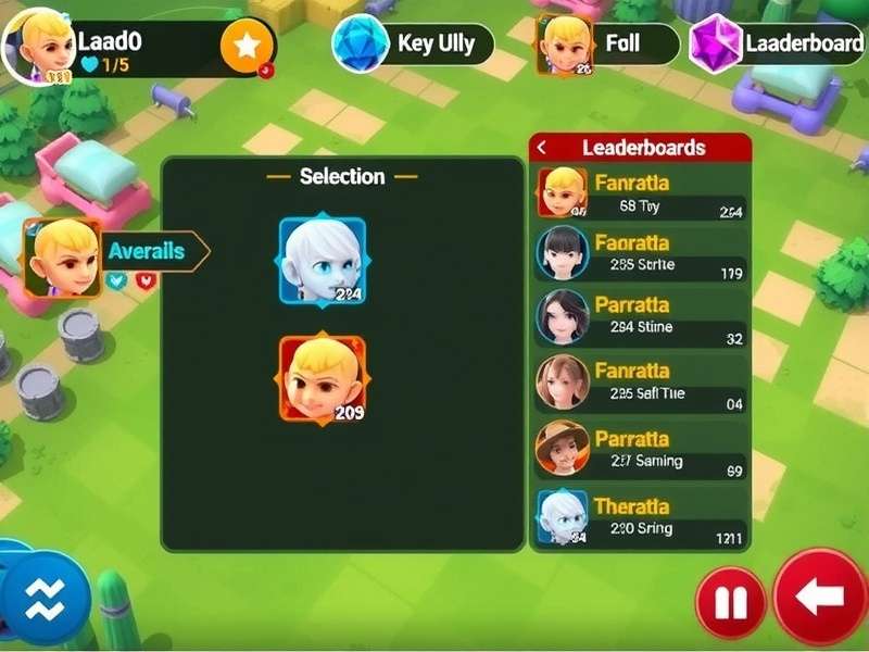 Skill Blitz Fiesta gameplay screenshot showing vibrant graphics and intuitive interface